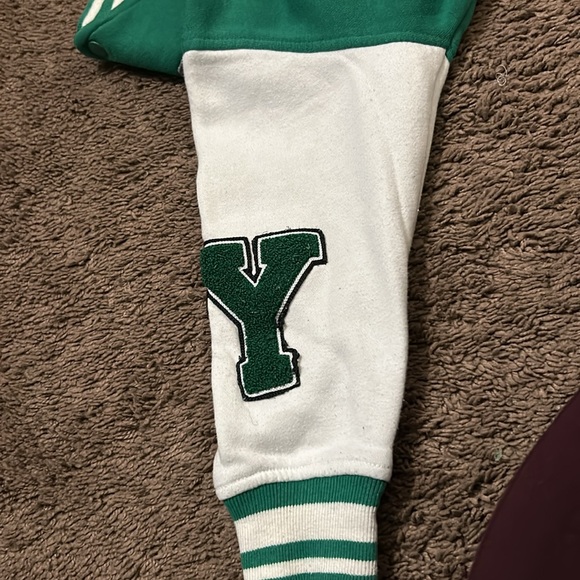 Zara unisex Size 6 green and white jacket - Picture 4 of 6